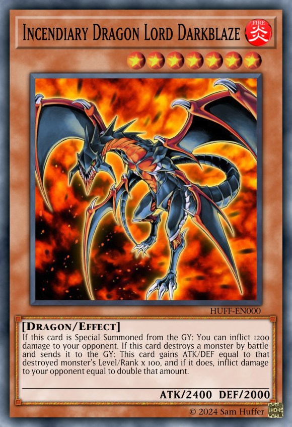 Incendiary Dragon Lord Darkblaze
