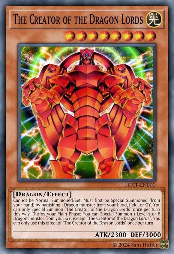 The Creator of the Dragon Lords